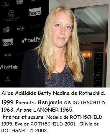 alice adélaïde betty nadine de rothschild